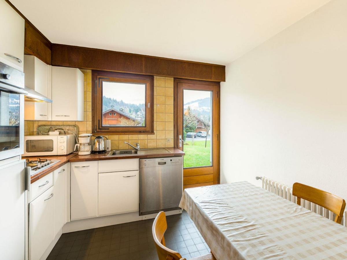 Appartement Cosy 2P A Megeve Jaillet - Proche Pistes, Wi-Fi, Parking, Animaux Acceptes - Fr-1-453-91 Bagian luar foto